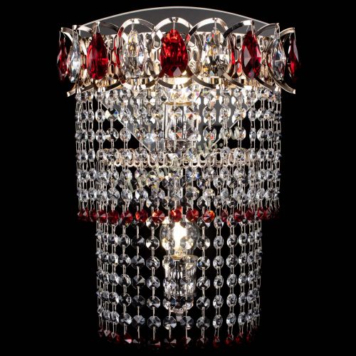 Бра Астра №2 оптикон красная в Сочи Гусь Хрустальный