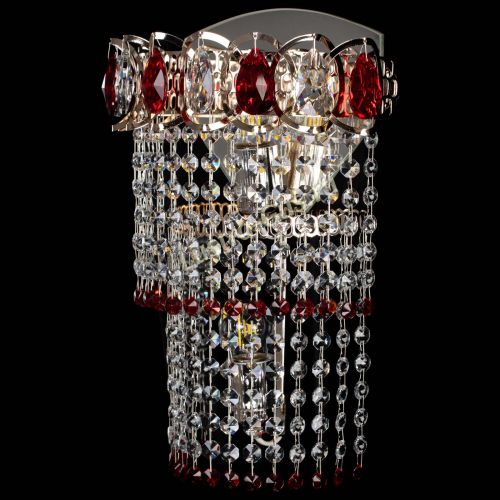 Бра Астра №2 оптикон красная в Сочи Гусь Хрустальный