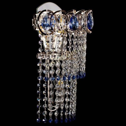 Бра Астра №2 оптикон синяя в Сочи Гусь Хрустальный