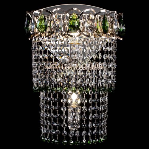 Бра Астра №2 оптикон зеленая в Сочи Гусь Хрустальный