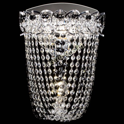 Бра Астра ажур №2 черная в Сочи Гусь Хрустальный