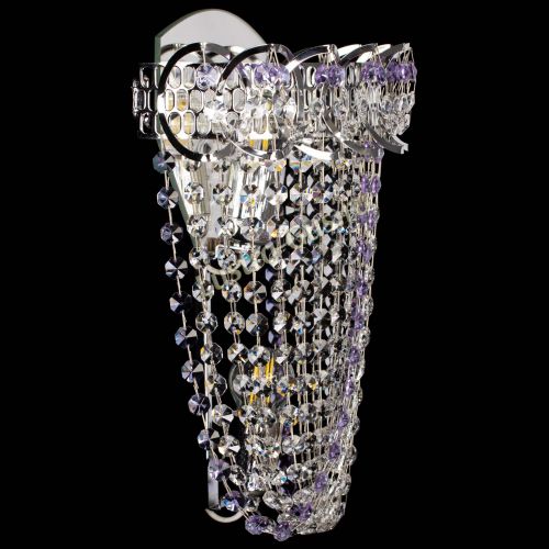 Бра Астра ажур №2 фиолетовая в Сочи Гусь Хрустальный