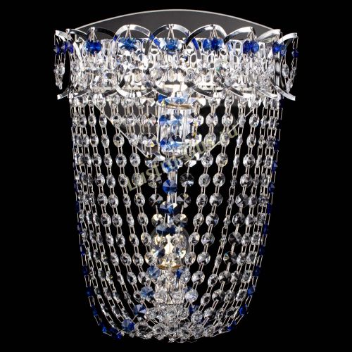 Бра Астра ажур №2 синяя в Сочи Гусь Хрустальный