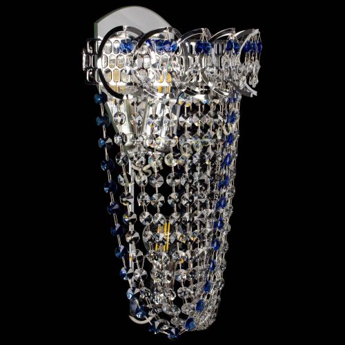 Бра Астра ажур №2 синяя в Сочи Гусь Хрустальный