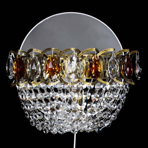 Бра Астра ажур под бронзу чайная в Сочи Гусь Хрустальный