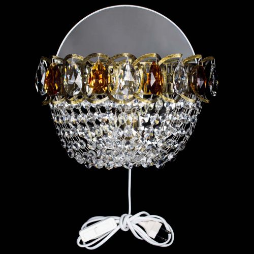 Бра Астра ажур под бронзу чайная в Сочи Гусь Хрустальный