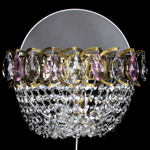 Бра Астра ажур под бронзу розовая в Сочи Бра Астра ажур под бронзу розовая в Сочи