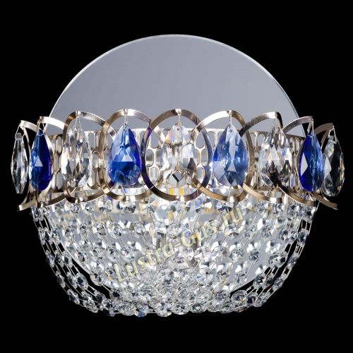 Бра Астра ажур синяя в Сочи Бра Астра ажур синяя в Сочи