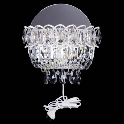 Бра Астра белая в Сочи Гусь Хрустальный