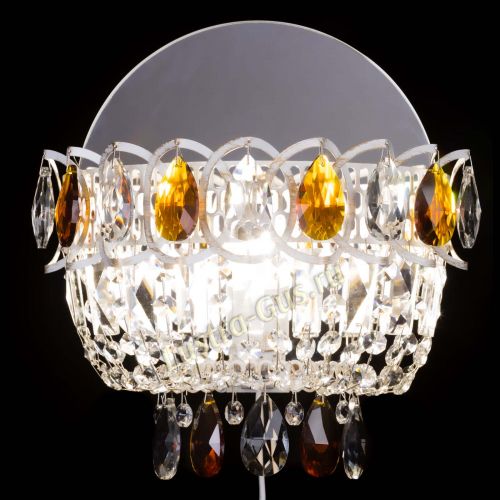 Бра Астра Чайная белая в Сочи Гусь Хрустальный