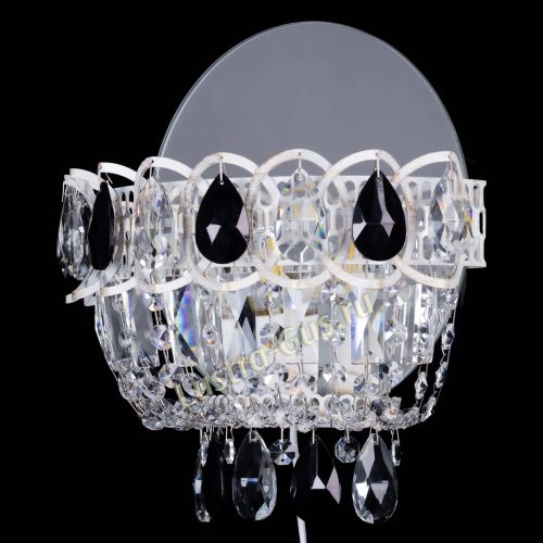 Бра Астра Черная белая в Сочи Гусь Хрустальный