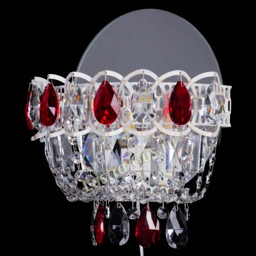 Бра Астра Красная белая  в Сочи Гусь Хрустальный