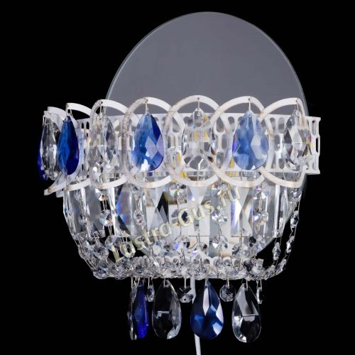 Бра Астра Синяя белая в Сочи Гусь Хрустальный