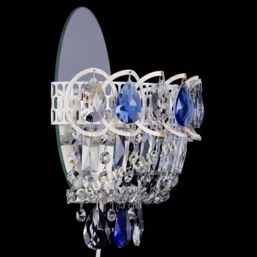 Бра Астра Синяя белая в Сочи Гусь Хрустальный