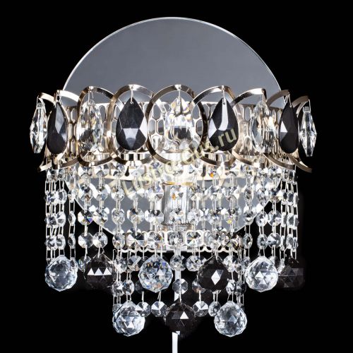 Бра Астра Капель шар 30 Черная в Сочи Гусь Хрустальный