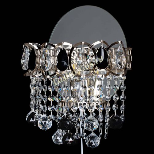 Бра Астра Капель шар 30 Черная в Сочи Гусь Хрустальный