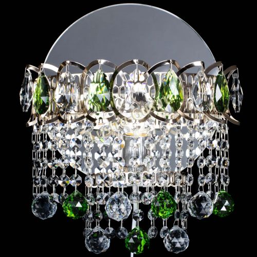 Бра Астра Капель шар 30 Зеленая в Сочи Гусь Хрустальный