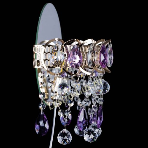 Бра Астра Паутинка фиолетовая в Сочи Гусь Хрустальный