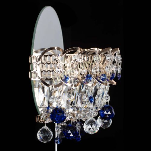 Бра Астра пластинка шар Синяя в Сочи Гусь Хрустальный