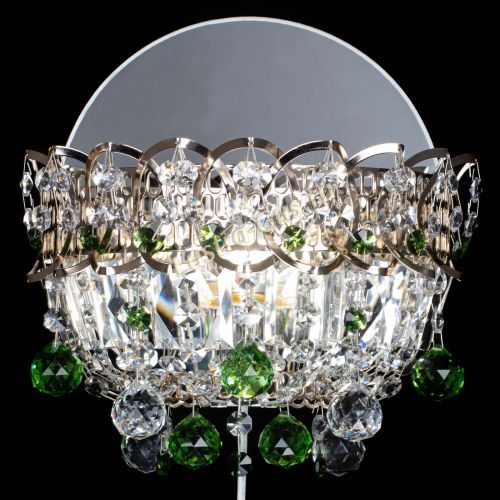 Бра Астра пластинка шар Зеленая в Сочи Гусь Хрустальный