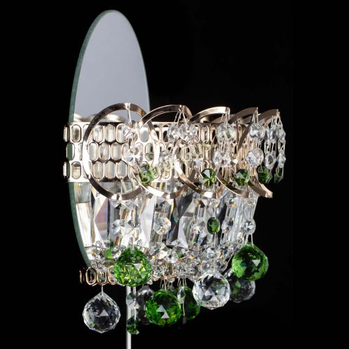 Бра Астра пластинка шар Зеленая в Сочи Гусь Хрустальный