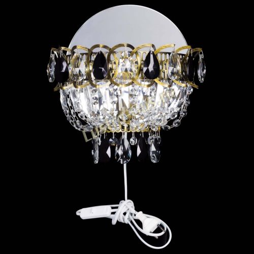 Бра Астра Черная под бронзу в Сочи Гусь Хрустальный