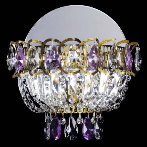 Бра Астра Фиолетовая под бронзу в Сочи Бра Астра Фиолетовая под бронзу в Сочи