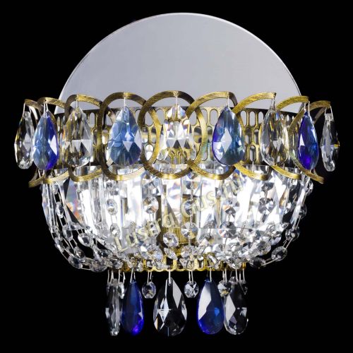 Бра Астра Синяя под бронзу в Сочи Бра Астра Синяя под бронзу в Сочи