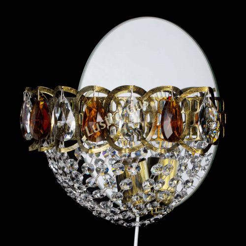 Бра Астра Сетка под бронзу Чайная в Сочи Гусь Хрустальный