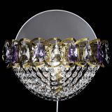 Бра Астра Сетка под бронзу Фиолетовая в Сочи