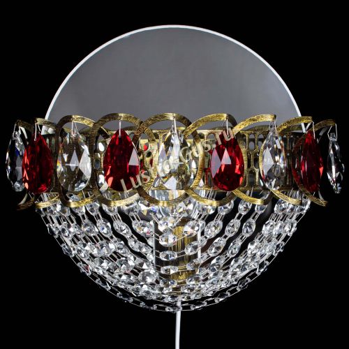 Бра Астра Сетка под бронзу Красная в Сочи Бра Астра Сетка под бронзу Красная в Сочи