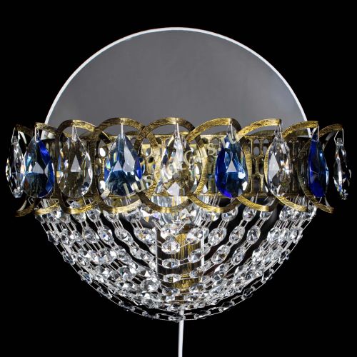 Бра Астра Сетка под бронзу Синяя в Сочи Бра Астра Сетка под бронзу Синяя в Сочи