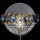 Бра Астра Сетка под бронзу Синяя в Сочи Бра Астра Сетка под бронзу Синяя в Сочи