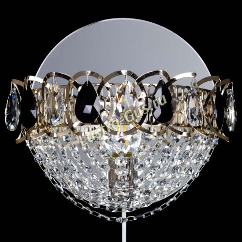 Бра Астра Сетка черная в Сочи Гусь Хрустальный