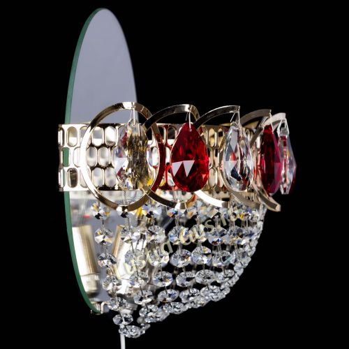 Бра Астра Сетка красная в Сочи Гусь Хрустальный