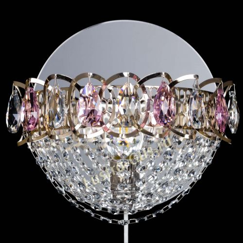 Бра Астра Сетка розовая в Сочи Бра Астра Сетка розовая в Сочи