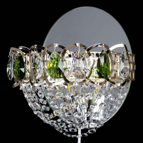 Бра Астра Сетка зеленая в Сочи Гусь Хрустальный