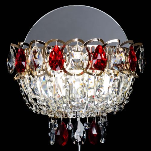 Бра Астра красная в Сочи Гусь Хрустальный