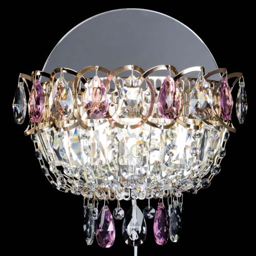 Бра Астра розовая в Сочи Гусь Хрустальный