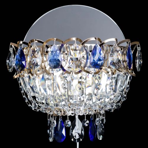 Бра Астра синяя в Сочи Гусь Хрустальный