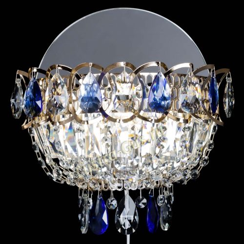 Бра Астра синяя в Сочи Гусь Хрустальный