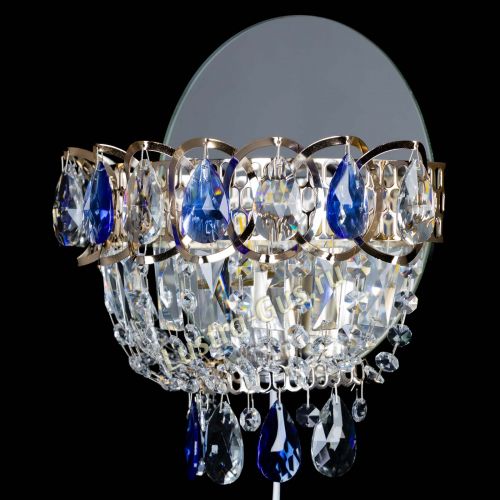 Бра Астра синяя в Сочи Гусь Хрустальный