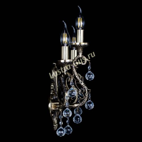 Бра Артемида №3/1 Шар в Сочи Гусь Хрустальный