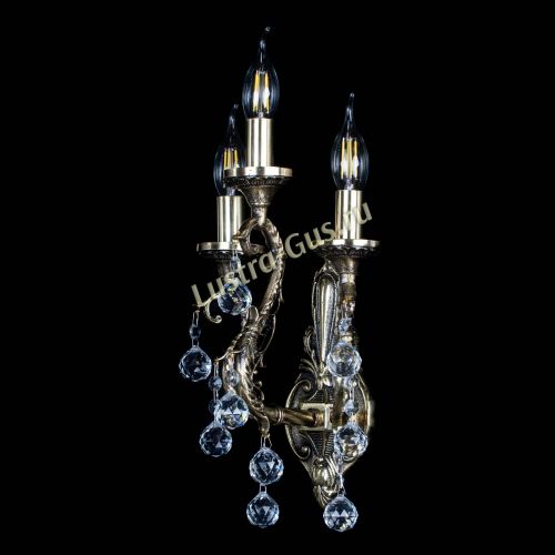 Бра Артемида №3/1 Шар в Сочи Гусь Хрустальный