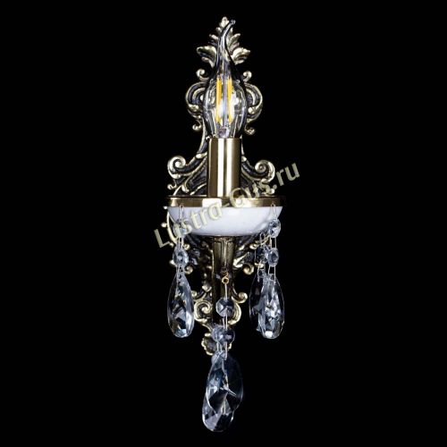 Бра Атланта из мрамора №1 Лучик в Сочи Гусь Хрустальный