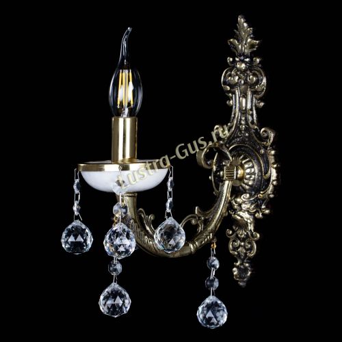 Бра Атланта из мрамора №1 Шар в Сочи Гусь Хрустальный