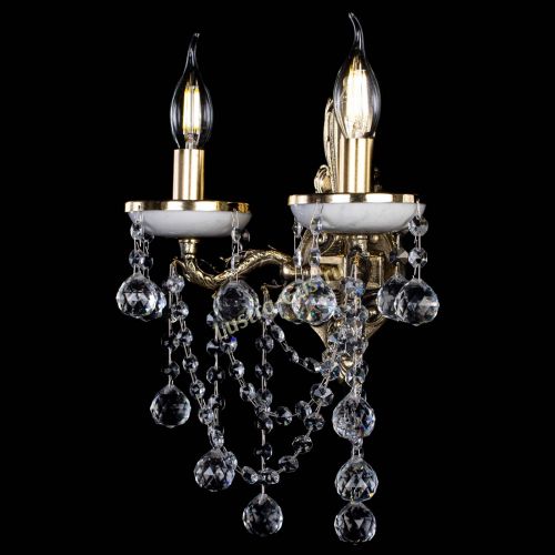 Бра Атланта из мрамора №2 шар в Сочи Гусь Хрустальный