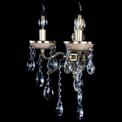 Бра Атланта из мрамора №2 журавлик в Сочи Гусь Хрустальный