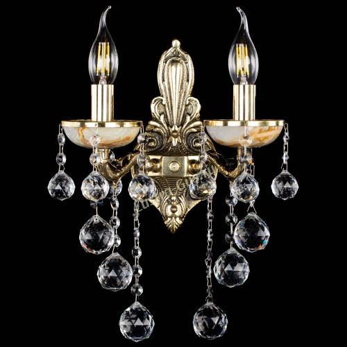 Бра Оникс №2/1 шар в Сочи Гусь Хрустальный