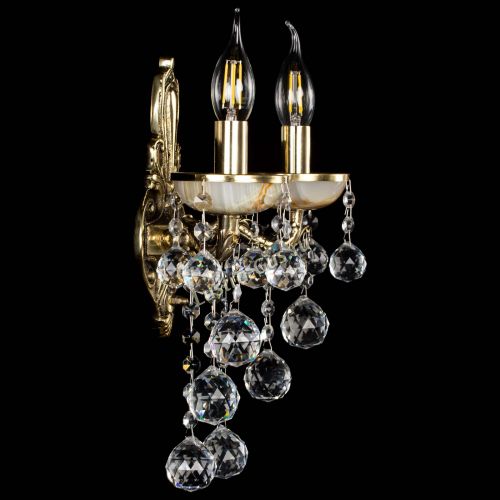 Бра Оникс №2/1 шар в Сочи Гусь Хрустальный